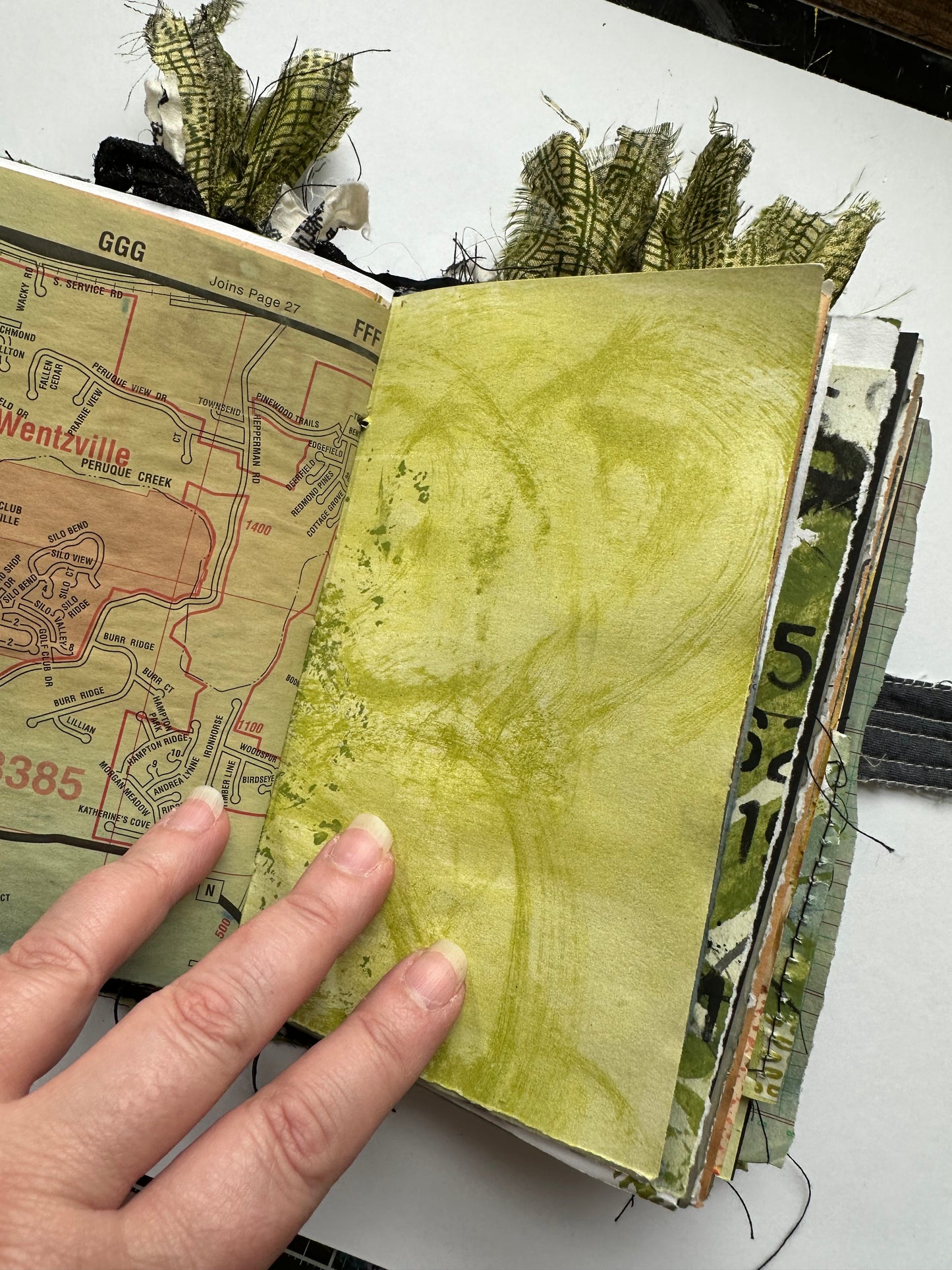 Chartreuse Custom Journal for Jill