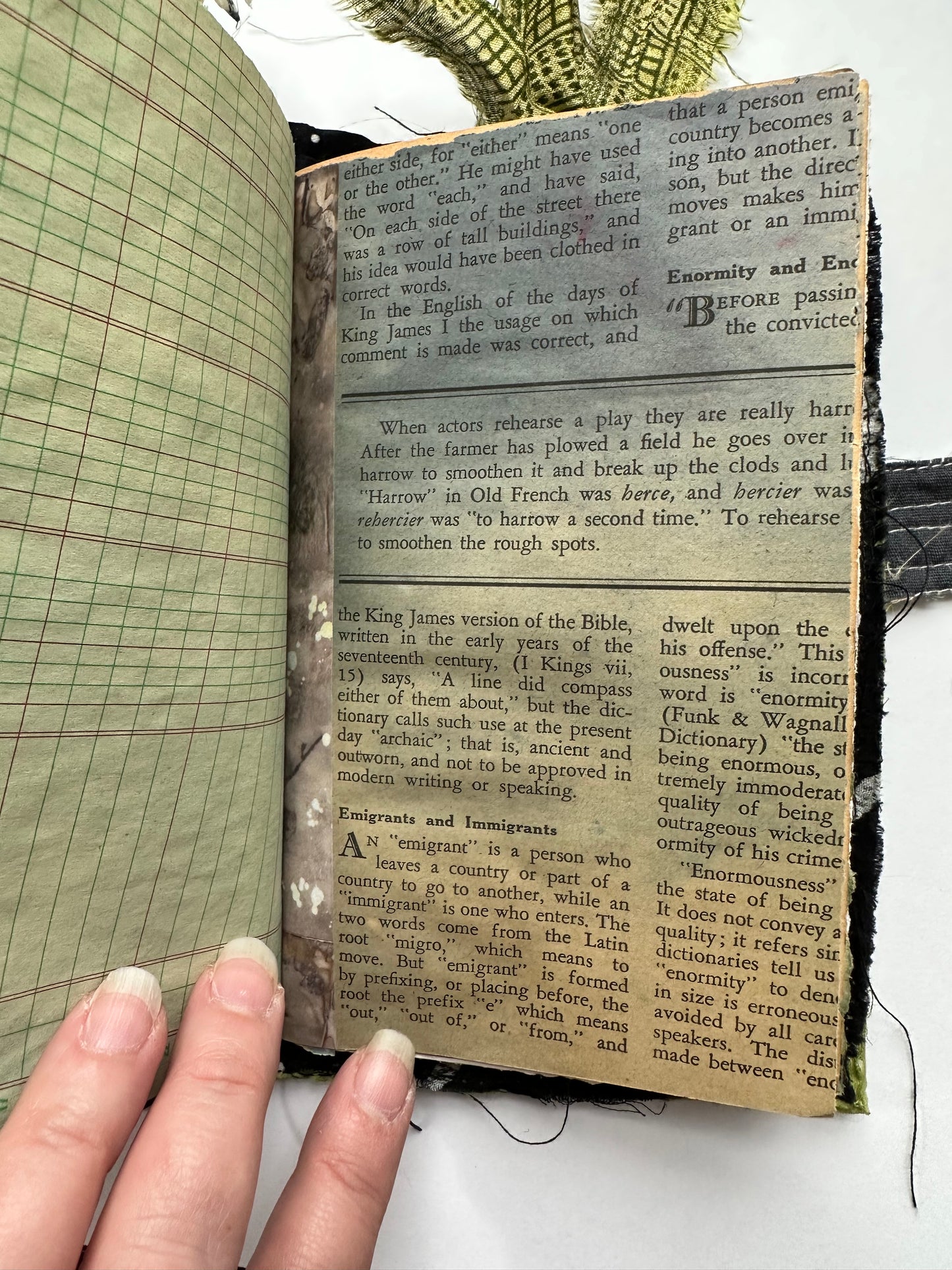 Chartreuse Custom Journal for Jill
