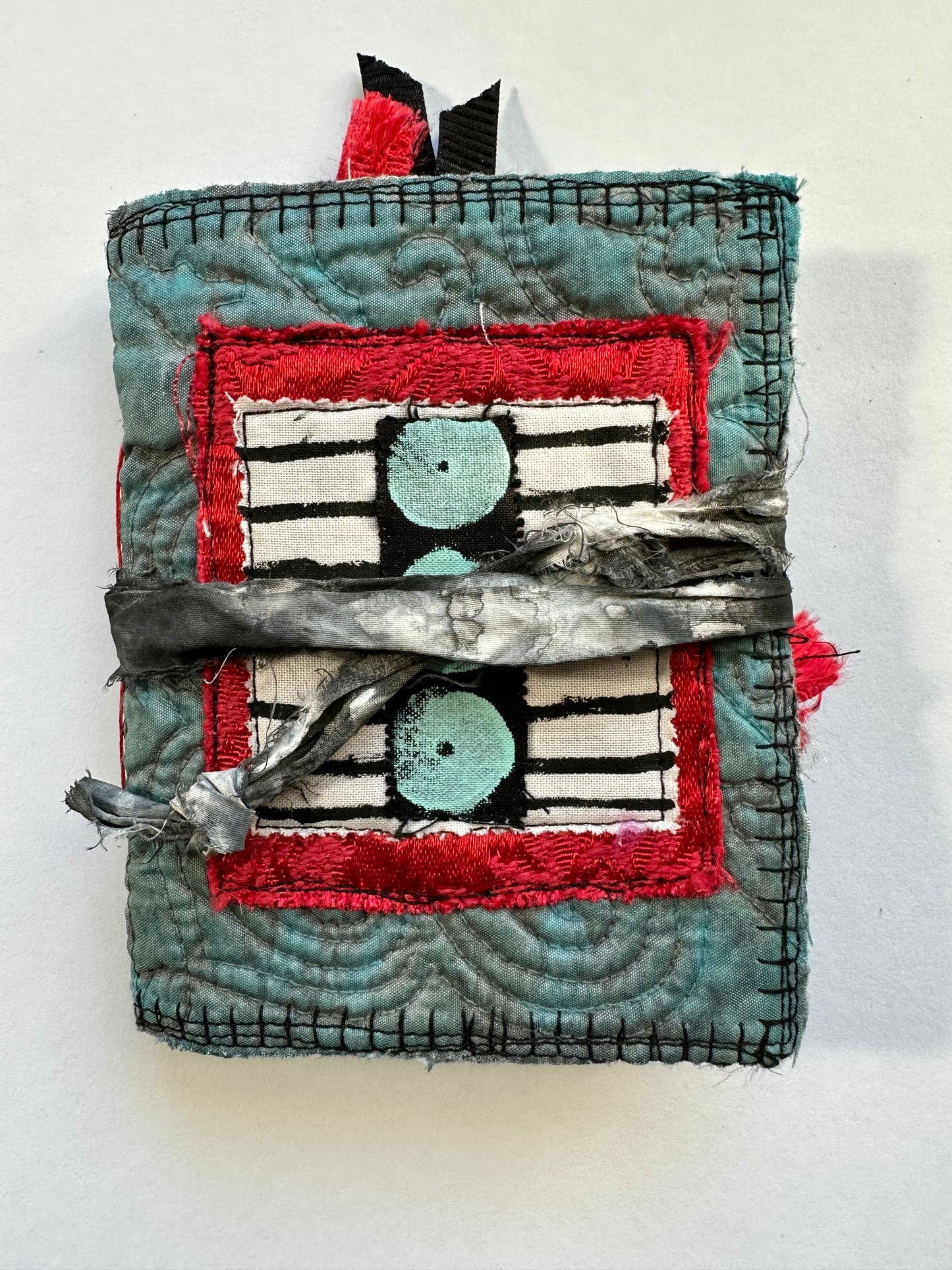 Red and Teal Journal (2g23)