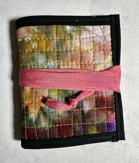 Earthy Hand-dyed Quilted Journal (2e24)